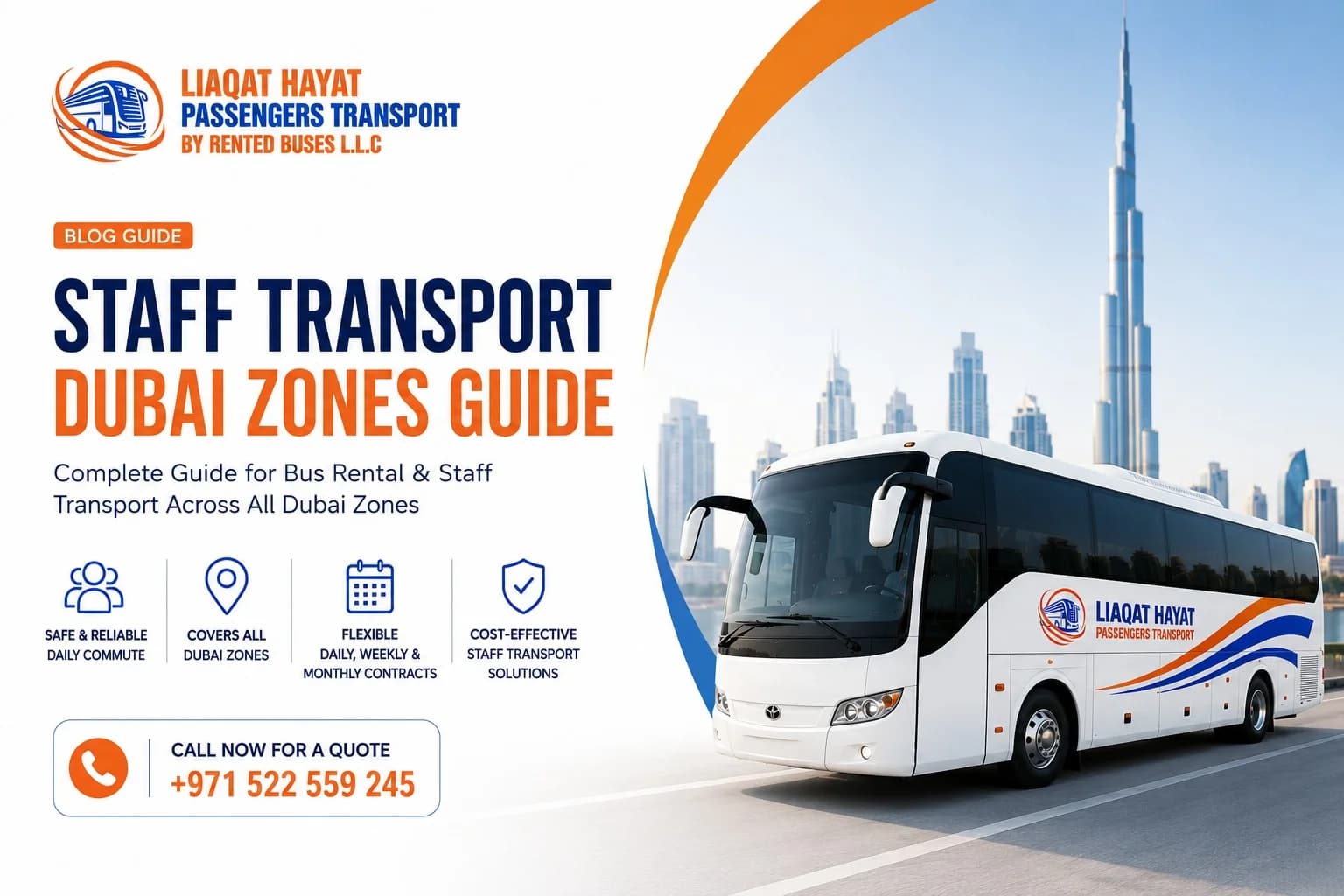 Staff Transport Dubai — Areas and Zones We Cover