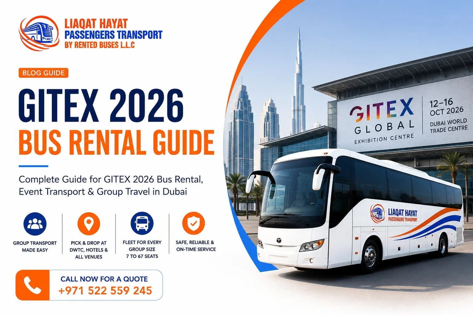 GITEX 2026 Dubai — Bus Rental & Group Transport Guide